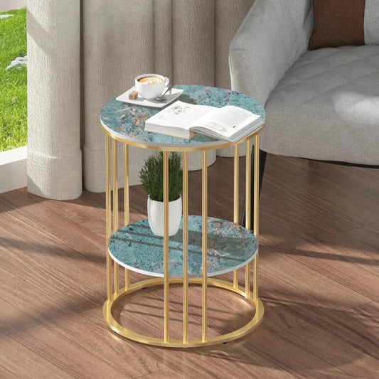 Kingsley End Table in Jadeite